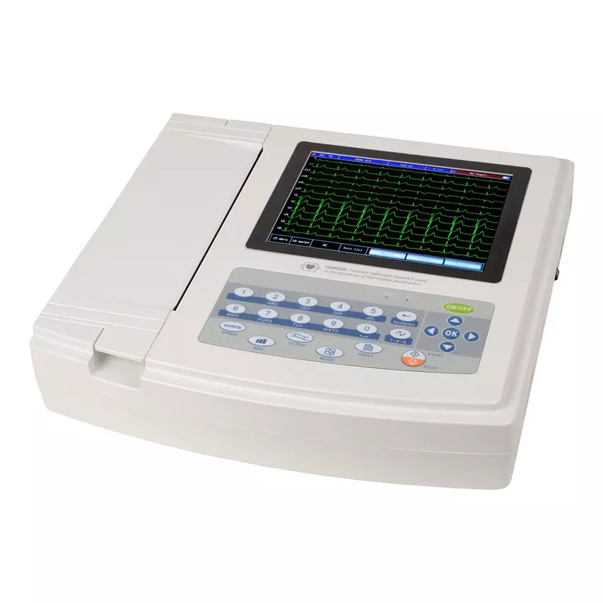 ecg-12-pistes-avec-moniteur