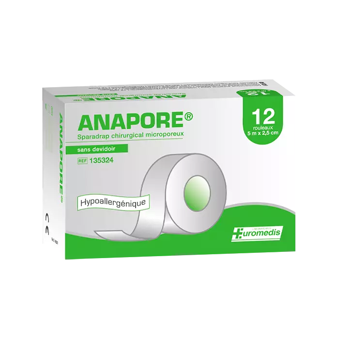 sparadrap-microporeux-5m-x-2,5-cm